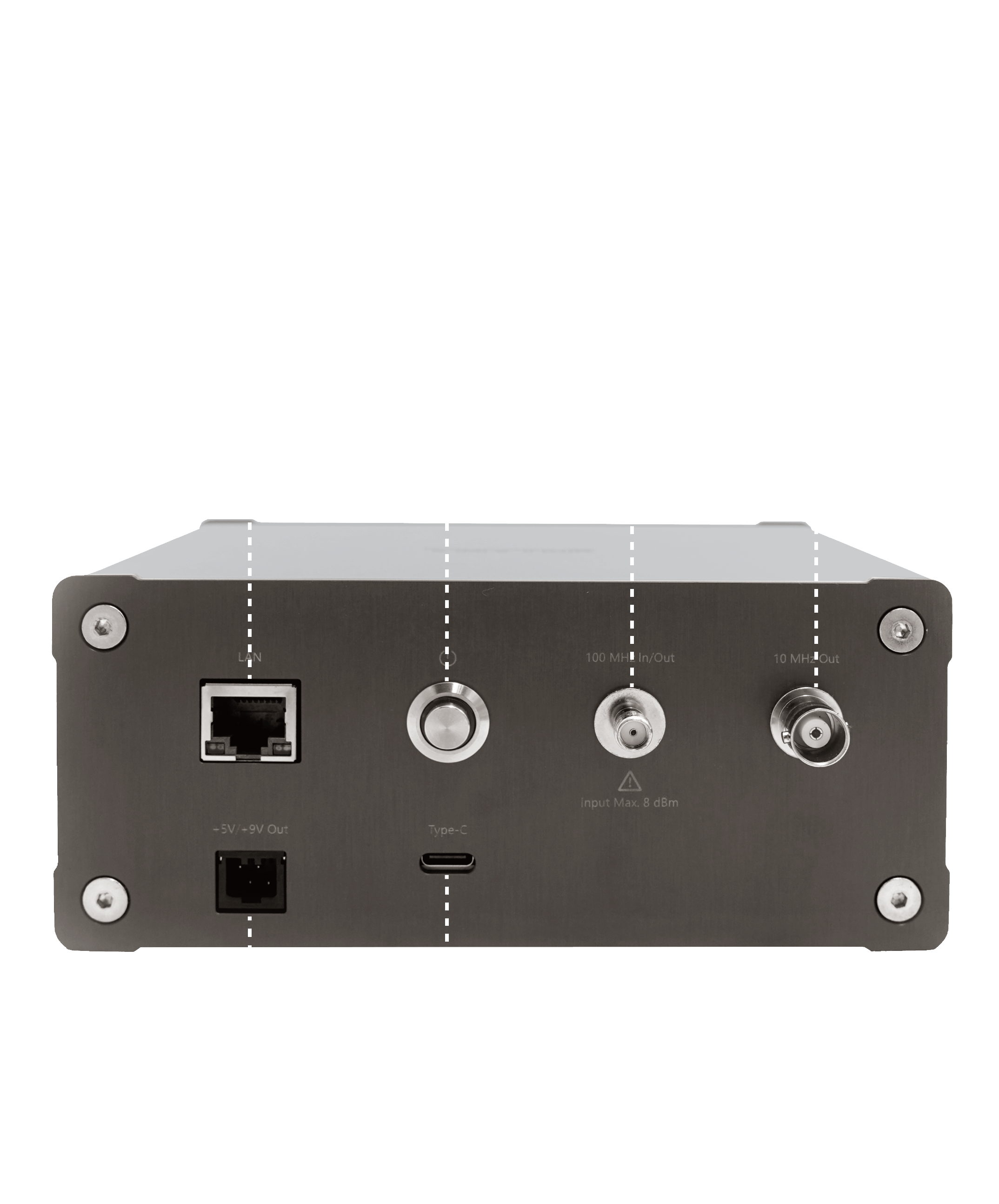 UD Box 5G Dualの背面図。