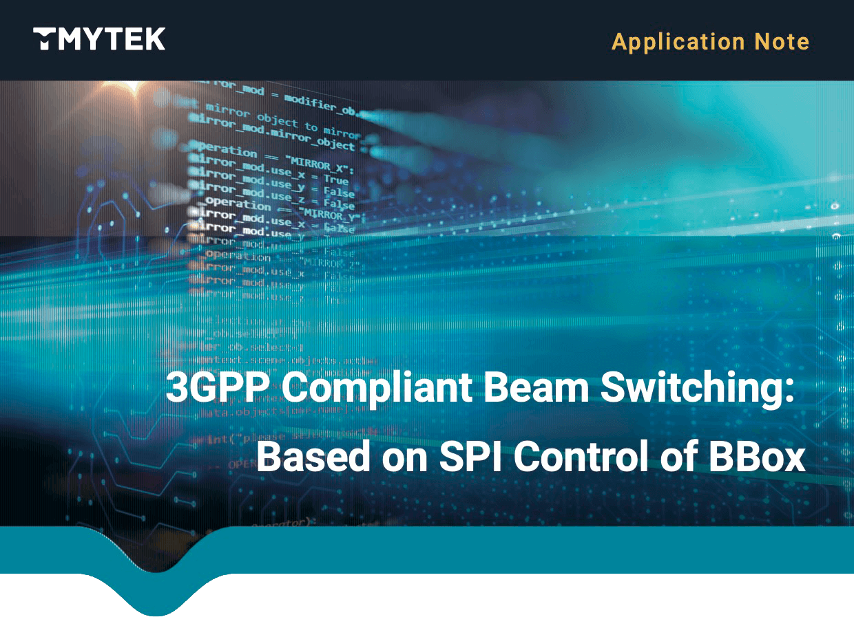 3GPP Compliant Beam Switching: Based on SPI Control of BBox